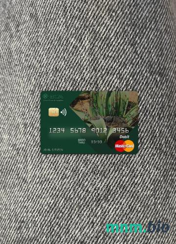Angola Comercial bank wygląd zdjęcia mastercard skan PSD + zdjęcie
